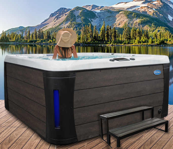 Calspas hot tub being used in a family setting - hot tubs spas for sale Dubuque